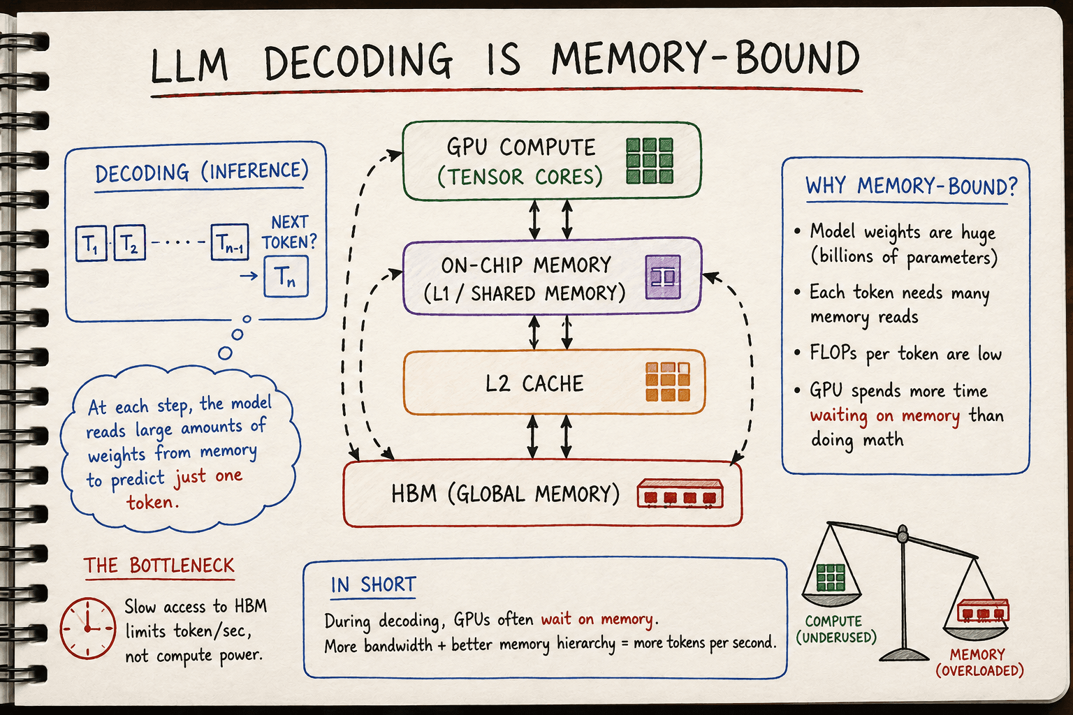 Why Is LLM Decoding Memory-Bound?